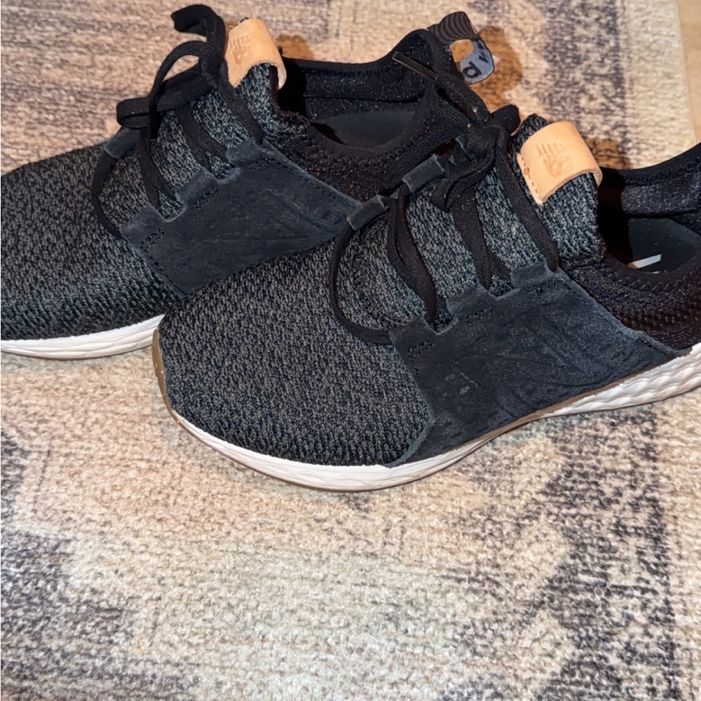 Black and Tan Women’s Athletic Shoes